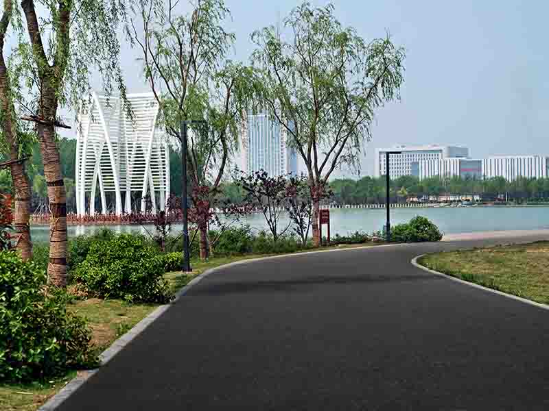 淄博新區(qū)水系公園環(huán)湖路瀝青路面工程